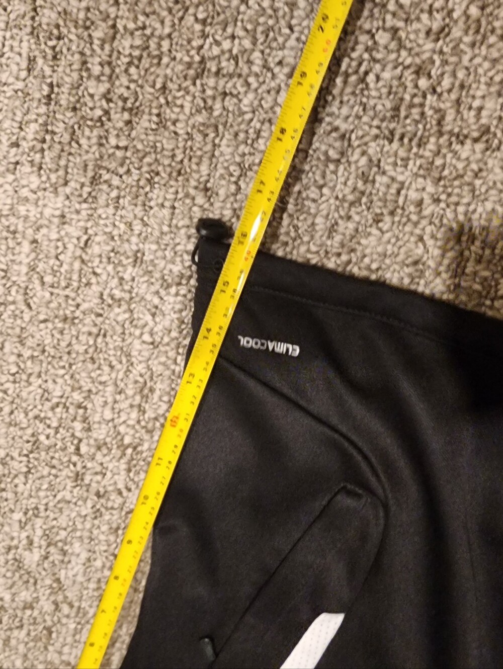 adidas Black Full-Zip Track Jacket with White Stripes - Picture 8 of 8